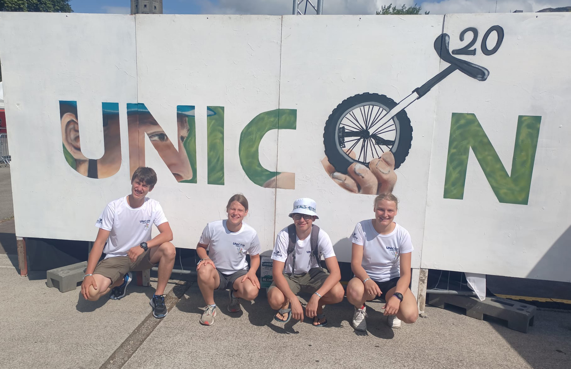 Erfolgreiche WM-Premiere für Einradler in Grenoble