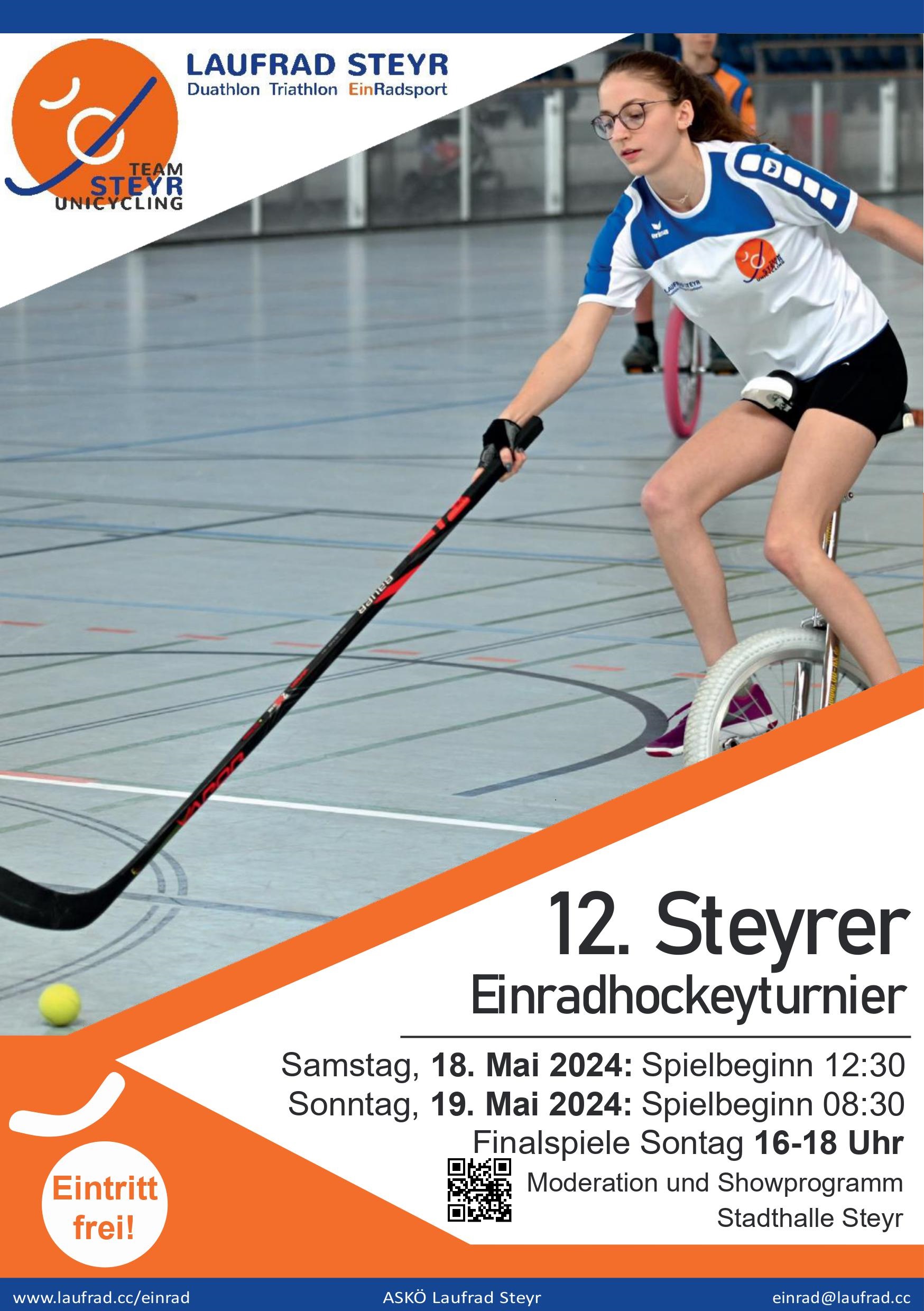 12. Steyrer Einradhockeyturnier