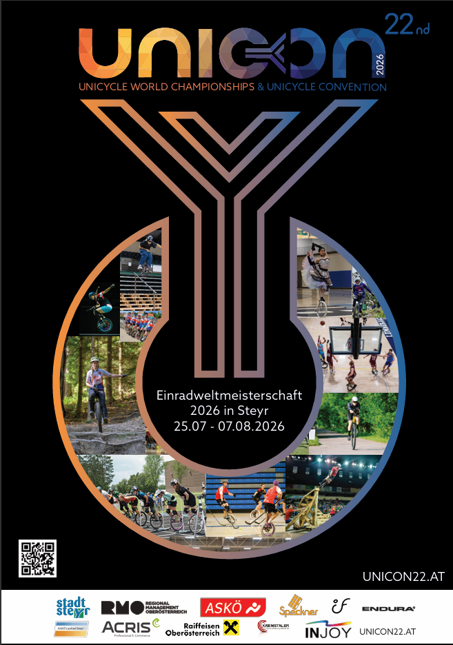 UNICON Einrad WM vom 24.07. bis 07.08. in Steyr